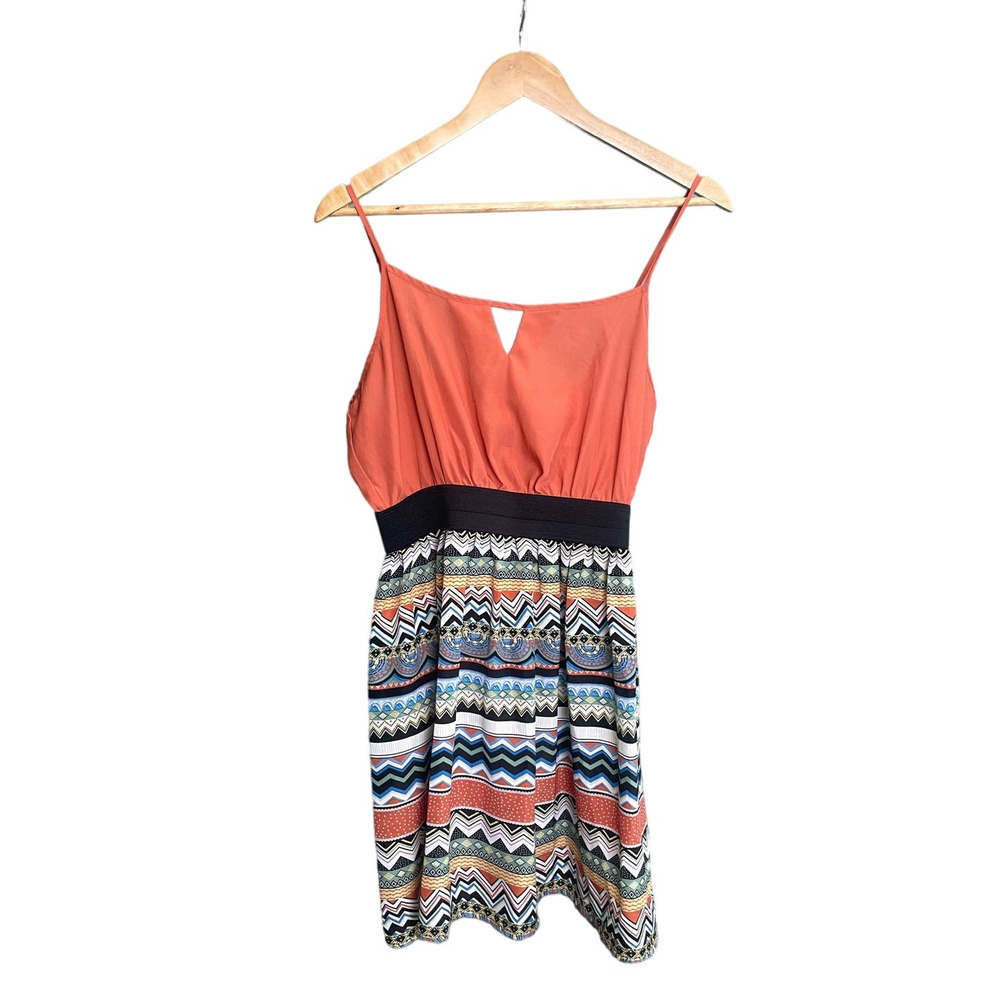 Trixxi Orange Sundress Size Small Junior Sizing